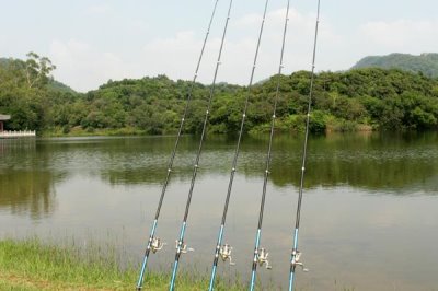 10米魚竿怎么拋出去，多數(shù)都是用長竿短線