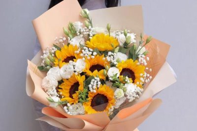 向日葵花的寓意，寓意忠誠(chéng)的愛(ài)、熱情開(kāi)朗等