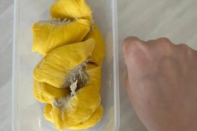 榴蓮如何防止氧化，可放入冰箱冷凍保存