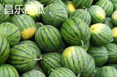 山東昌樂(lè)縣的特產(chǎn)，昌樂(lè)西瓜有200多年種植歷史